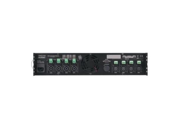 Audac SMQ350 DSP-forsterker, 4x350W RMS, RS232