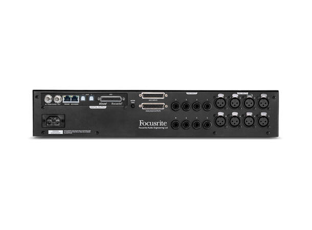 Focusrite ADN8, AD-opsjon for ISA828/428 MkII: 8 kanaler Dante, AES, ADAT og WC 