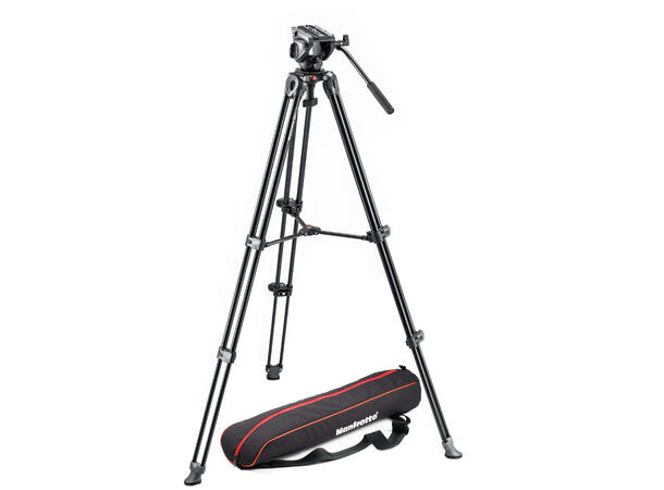 MANFROTTO Stativkit Video Alu MVK500AM, bag