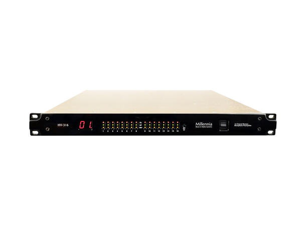 Millennia HV-316 Remotepreamp 16 kanaler Micpre 16 ch  remoteDANTE 