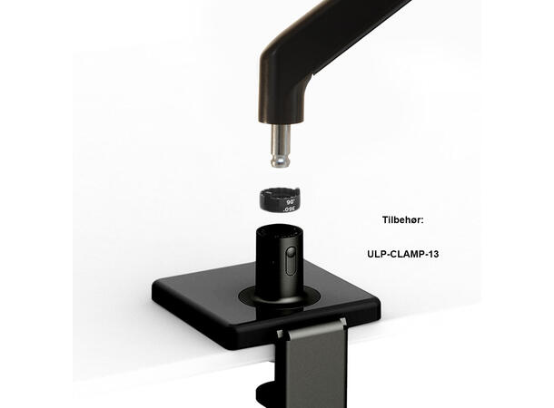 O.C.White SMS-LD-13 ProBoom Gen2 LD Adjustable Monitor Support Arm 