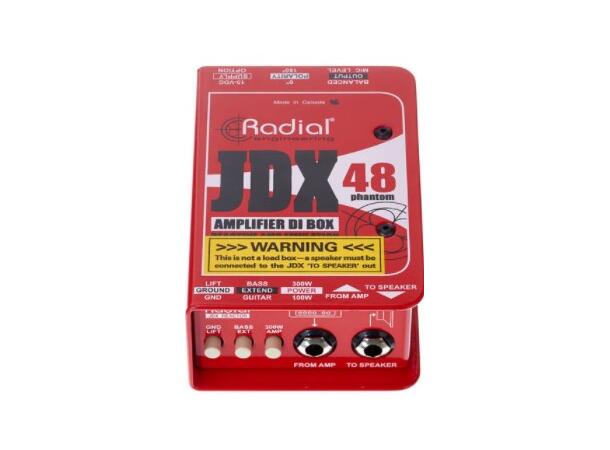 Radial JDX48 Reactor Guitar Amp Direct Box 