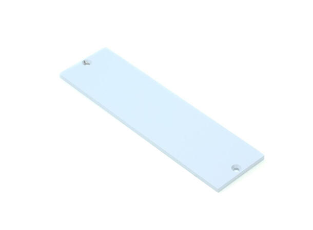 Rupert Neve Blindpanel 500 rack 500 serie Hvitt blindpanel 