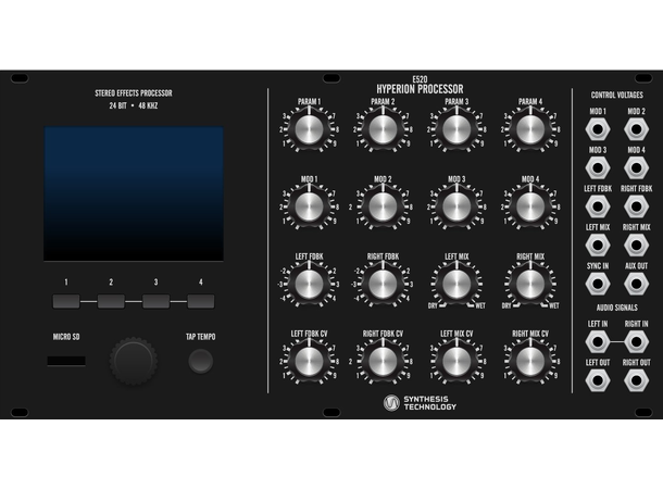 Synthesis Technology E520 Hyperion Black E520 Hyperion Black 