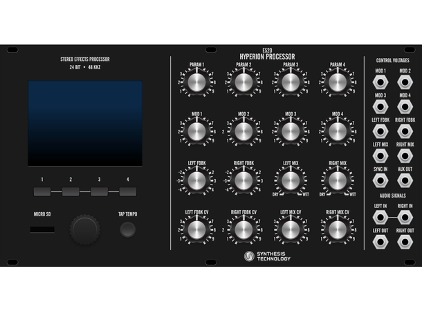 Synthesis Technology E520 Hyperion Black E520 Hyperion Black