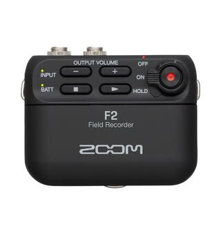Zoom F2 Field Recorder and Lavalier Mic