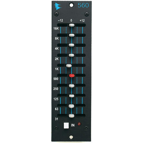 API 560 Discrete 10 Band Graphic EQ 500 Serie EQ