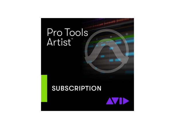 AVID Pro Tools ARTIST Ny leie 1 år Annually Subscription - NEW