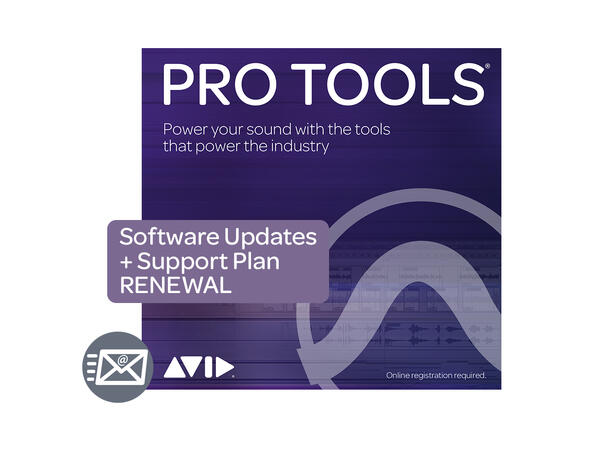 AVID Pro Tools CARBON PT Plan RENEWAL 1 års Pro Tools når Plan ER AKTIV 