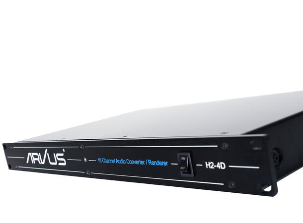 Arvus H2-4D Dolby Atmos Decoder DANTE 16 kan.til/fra HDMI til AES/DANTE/Analog