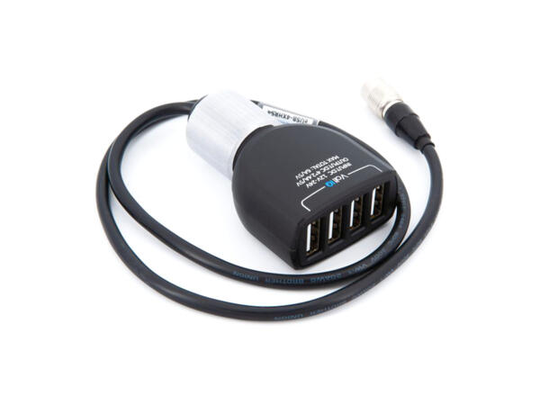 Audioroot eUSB-4XHRS4 Hirose QUAD USB 2400mA non-isolated power converter/adap 