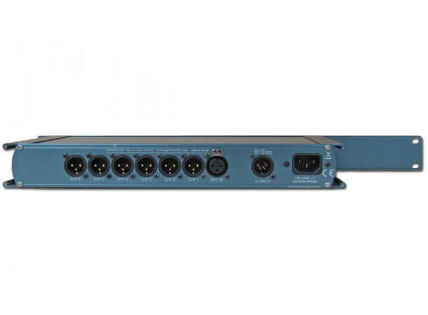 Glensound DDA 1:6 Distribution Amplifier One AES input, six AES output AES3