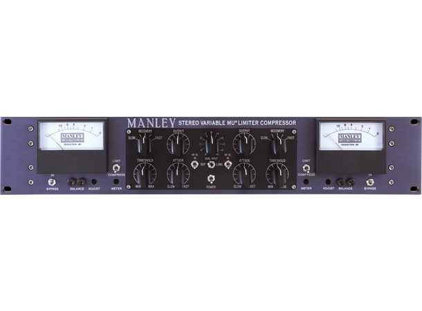 Manley VariMu with T-Bar Mod option Compressor Limiter stereo