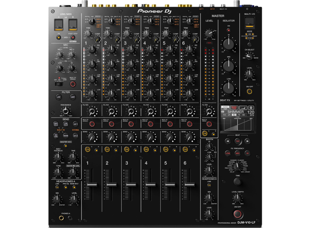 Pioneer Dj DJM-V10-LF Proffesional 6ch DJ mixer Long fader 