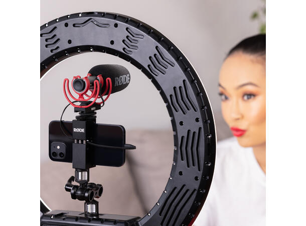 Røde VideoMic GO II w/ Helix Mount Lightweight Directional Microphone 