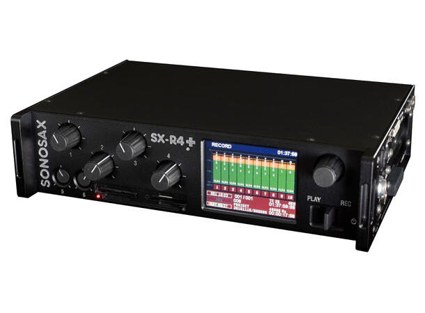 SONOSAX SX-R4+ DANTE 6 spor Recorde med Dante 