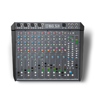 SSL BIG SiX studio consoles Mikser the latest in hybrid workflow