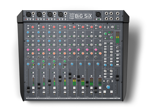 SSL BIG SiX studio consoles Mikser the latest in hybrid workflow