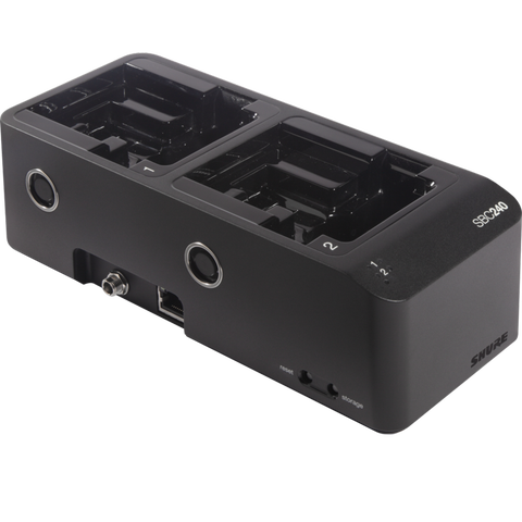 Shure SBC240-E Ethernet Charger Axient. For ADX1 og ADX2