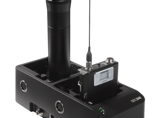 Shure SBC240-E Ethernet Charger Axient. For ADX1 og ADX2 