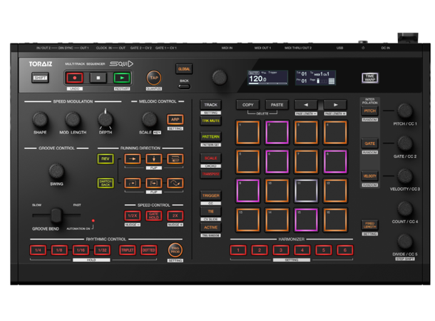 TORAIZ SQUID 16 track dynamisk sequecer 