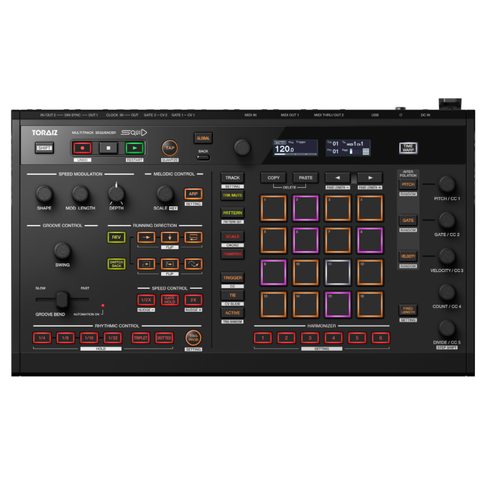 TORAIZ SQUID 16 track dynamisk sequecer