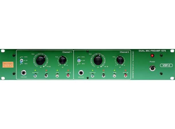Vertigo Sound VSP-2 Mic Pre Micpre 2 ch 