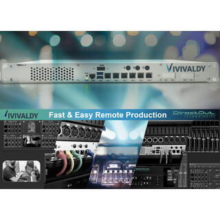 Vivivaldy ViViD Remote Production 1m&#229;ned Enkel internett multikanals transmisjon