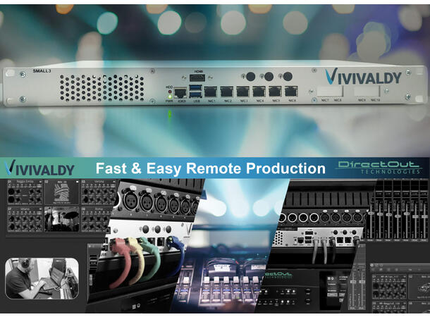 Vivivaldy ViViD Remote Production 1måned Enkel internett multikanals transmisjon 