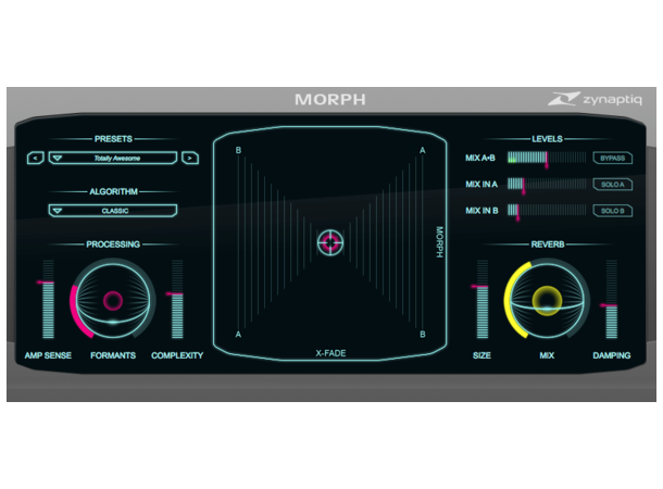 Zynaptiq MORPH2  Realtime audio morphing Strukturell Lydforvandler