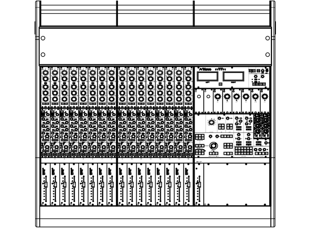 AMS NEVE BCM10/2 MK2 16CH Mikser  BCM10/2 MK2 16CH Analog mikser