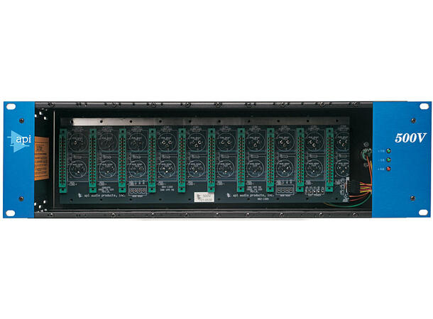 API 500VPR 10 slot Rack with Power 500 Serie rack