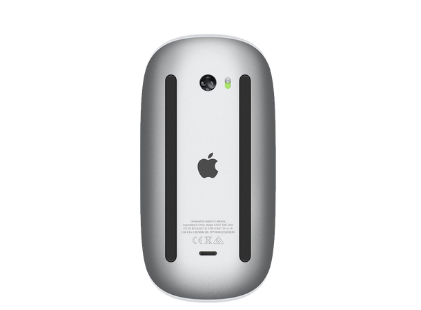 Apple Magic Mouse Black/Silver Blåtann Trådløs Sort/Sølv 