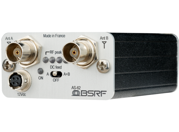 BSRF AS-62 Active Antenna Splitter 3 SMA Outputs per Channel 