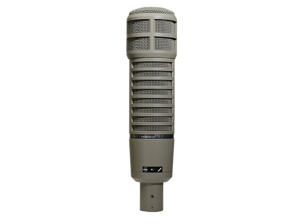 Electro-Voice RE-20 Dynamisk Broadcast/instrument mikrofon. 