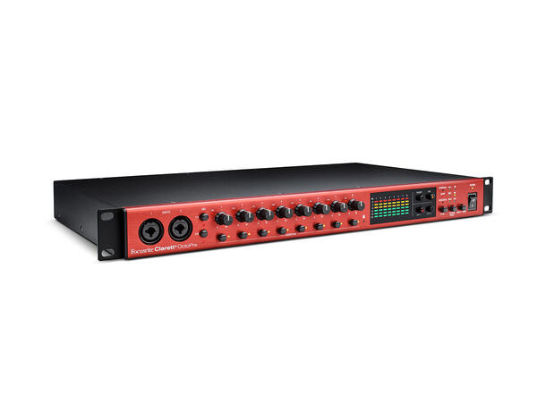 Focusrite Clarett+ OctoPre Preamp 8 x mic, 8 AD/DA, ADAT I/O 