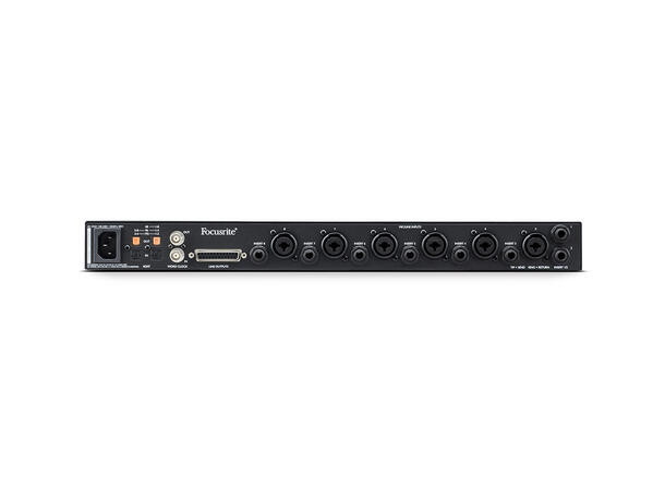 Focusrite Clarett+ OctoPre Preamp 8 x mic, 8 AD/DA, ADAT I/O 