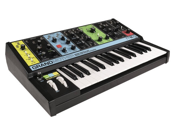 Moog Grandmother analog synthesizer semi-modular analog synthesizer 