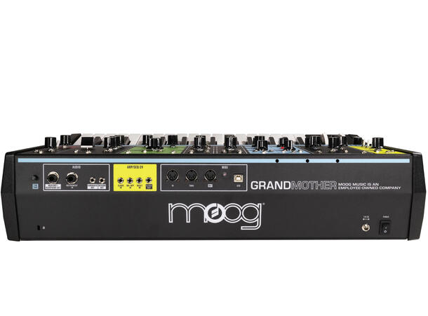 Moog Grandmother analog synthesizer semi-modular analog synthesizer