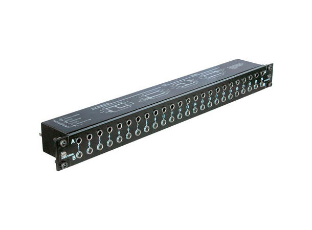 Neutrik Patchbay 2x24  TRS Jack-patchbay 