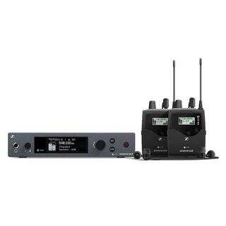 SENNHEISER EW IEM G4-TWIN-E 1 stk transmitter, 2 stk receivers