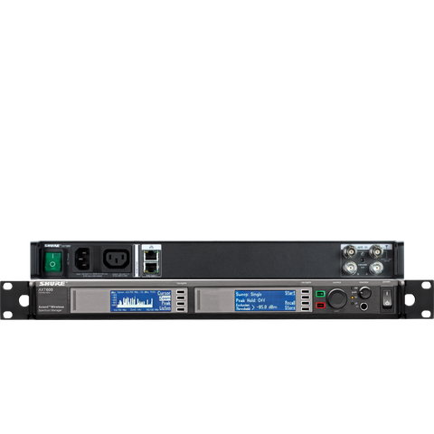 Shure AXT600 Spectrum Manager Axient. UHF spectrum scanning