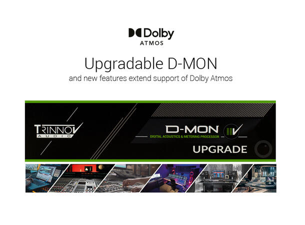 Trinnov D-MON16 Monitoring Processor EUCON - 16 kanaler Dolby Atmos 