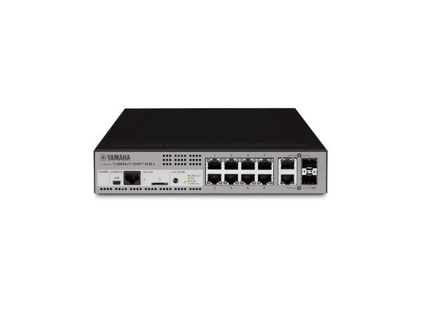 YAMAHA Intelligent L2 Network switch DEMO - ADECIA, with PoE, ten RJ45 ports 