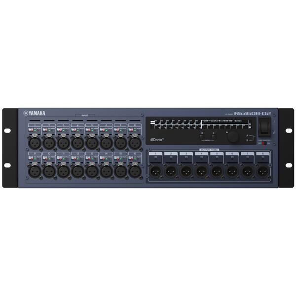 Yamaha Rio1608-D2 Stageboks I/O Rack I/O Rack, 16 inn/ 8 ut
