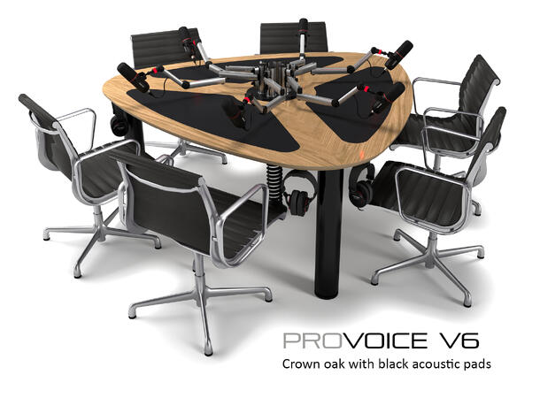 AKA Design PROVOICE V6 Oak and Black 