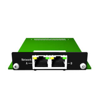 Appsys Flexiverter AUX-DANTE opsjonskort 64x64 channel DANTE I/O, 2x RJ45 connect