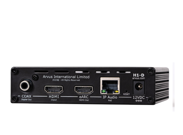 Arvus H1-D Dolby Atmos Decoder DANTE Opp til 16 kan.fra HDMI til DANTE/AES67 