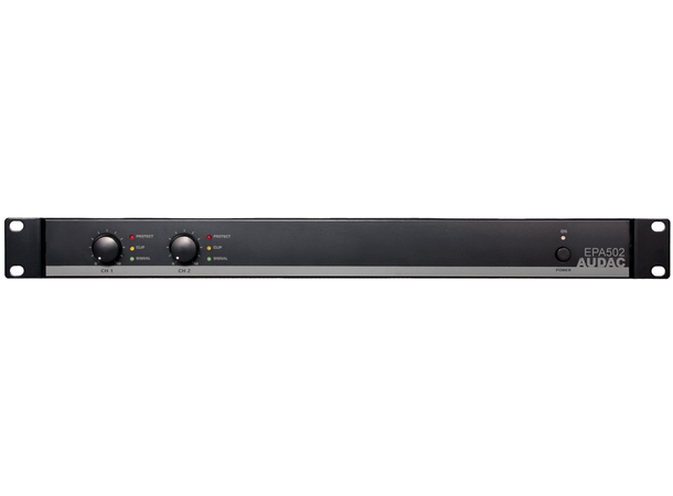 Audac EPA502 2ch amp Audac EPA502 Vifteløs forsterker 