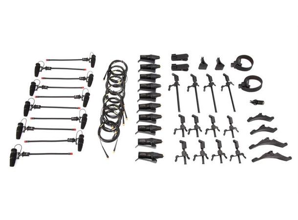 DPA 4099 CORE Rock Touring Kit pelicase 10 Mics and accessories, Extreme SPL, Ca 
